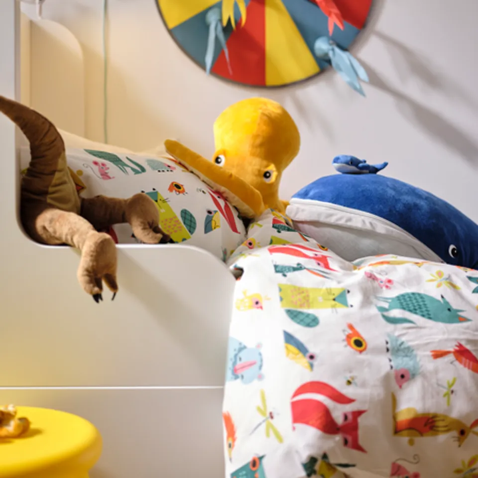 part: LATTJO duvet cover and pillowcase