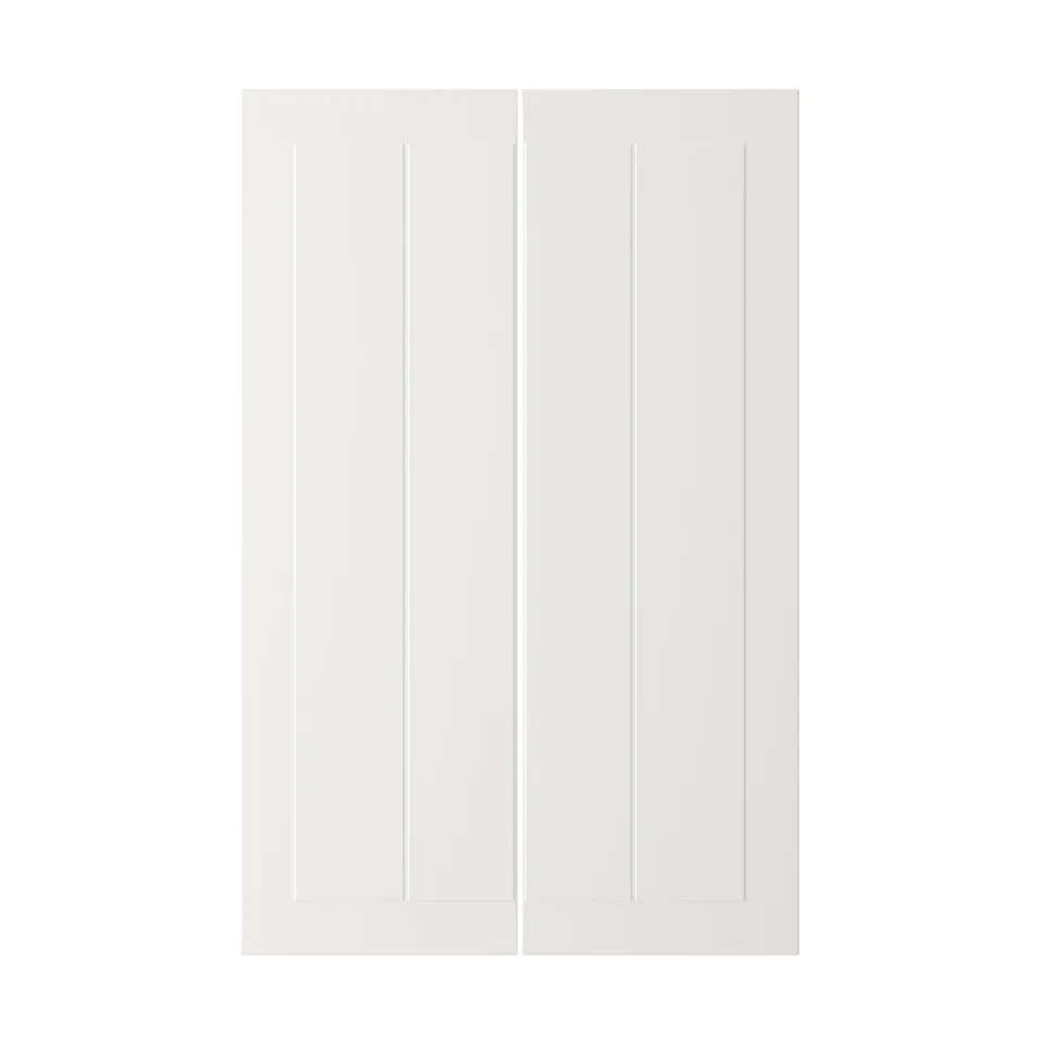 part: STENSUND 2-p door f corner base cabinet set