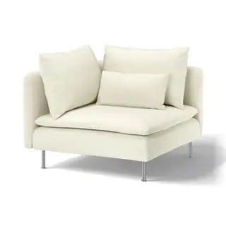 SÖDERHAMN cover for corner section, Johanneshov off-white