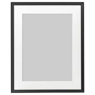 KNOPPÄNG frame, black, 40x50 cm