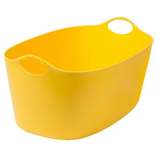 TORKIS flexi laundry basket, in-/outdoor, yellow, 35 l