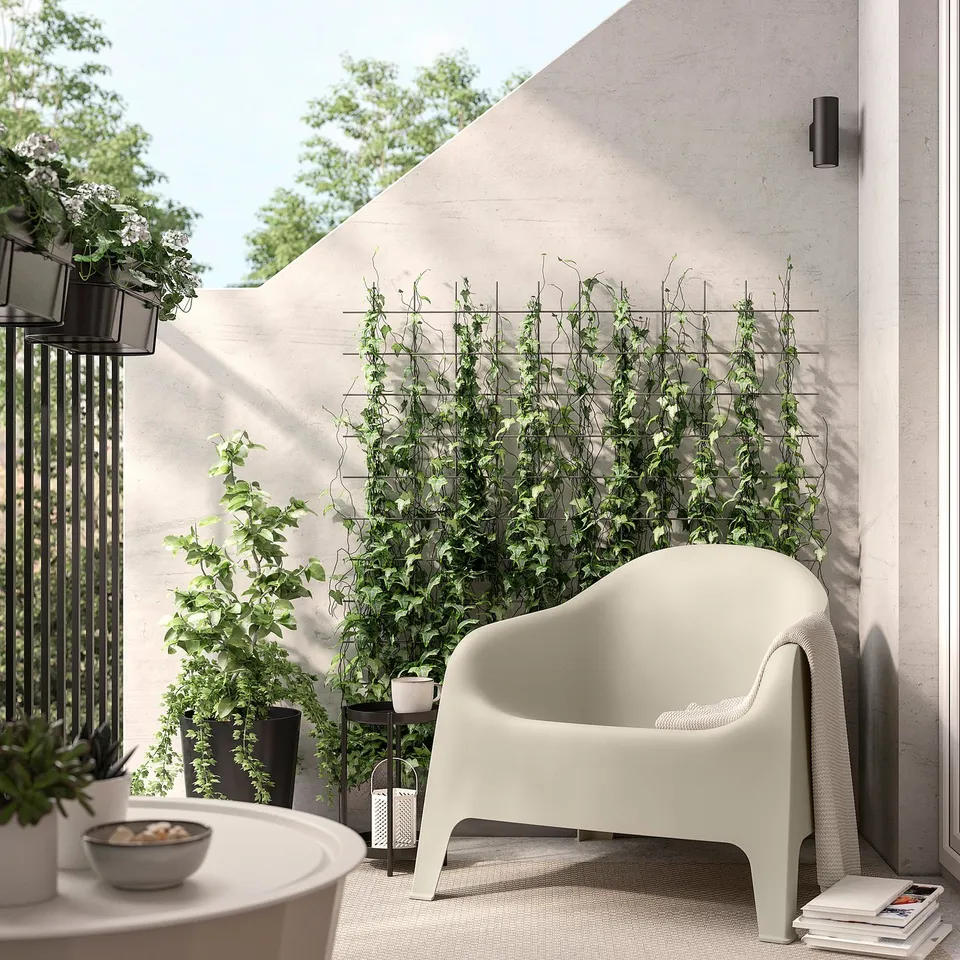 SKARPÖ Armchair, outdoor, beige