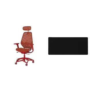 LÅNESPELARE/STYRSPEL set: gaming chair + gaming mouse pad