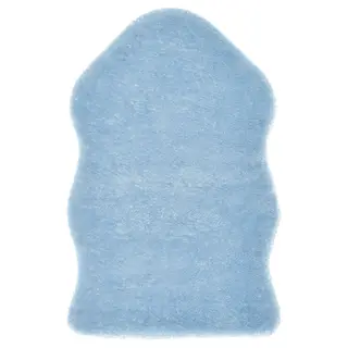 TOFTLUND rug, blue, 55x85 cm