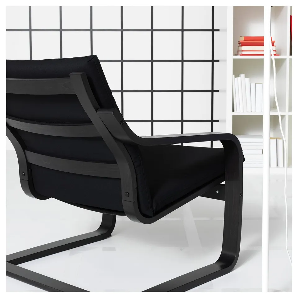 part: POÄNG armchair frame with low back