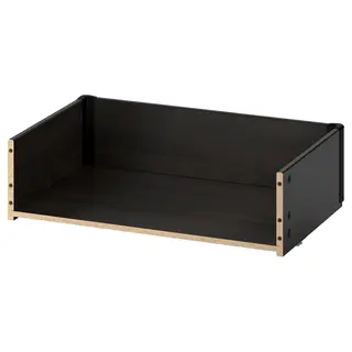 BESTÅ drawer frame, black-brown, 60x15x40 cm