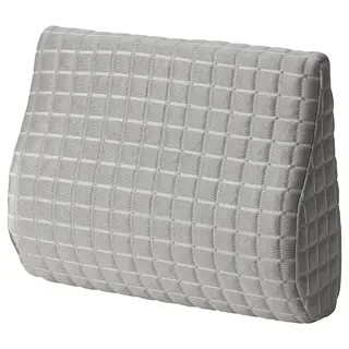 BORTBERG lumbar cushion, grey, 31x23 cm