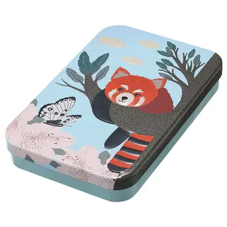 ALPTALL pen case, multicolour metal, Length 16 x Width 10.4 x Height 2.4 cm