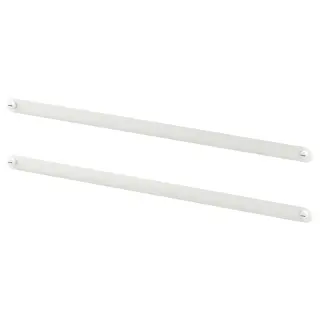 HJÄLPA suspension rail, white, 55 cm