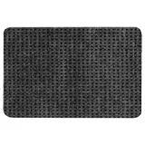FRIKTION door mat, grey, 38x58 cm