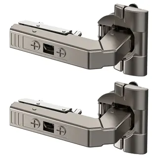 UTRUSTA hinge for kitchen corner cabinet, with built-in damper, 95 °