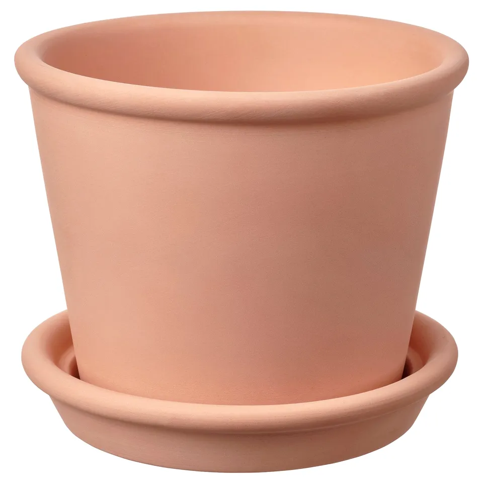 part: MUSKOTBLOMMA plant pot with saucer