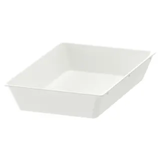 UPPDATERA utensil tray, white, 20x31 cm