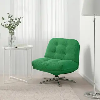 DYVLINGE/GLADOM Swivel easy chair/Tray table