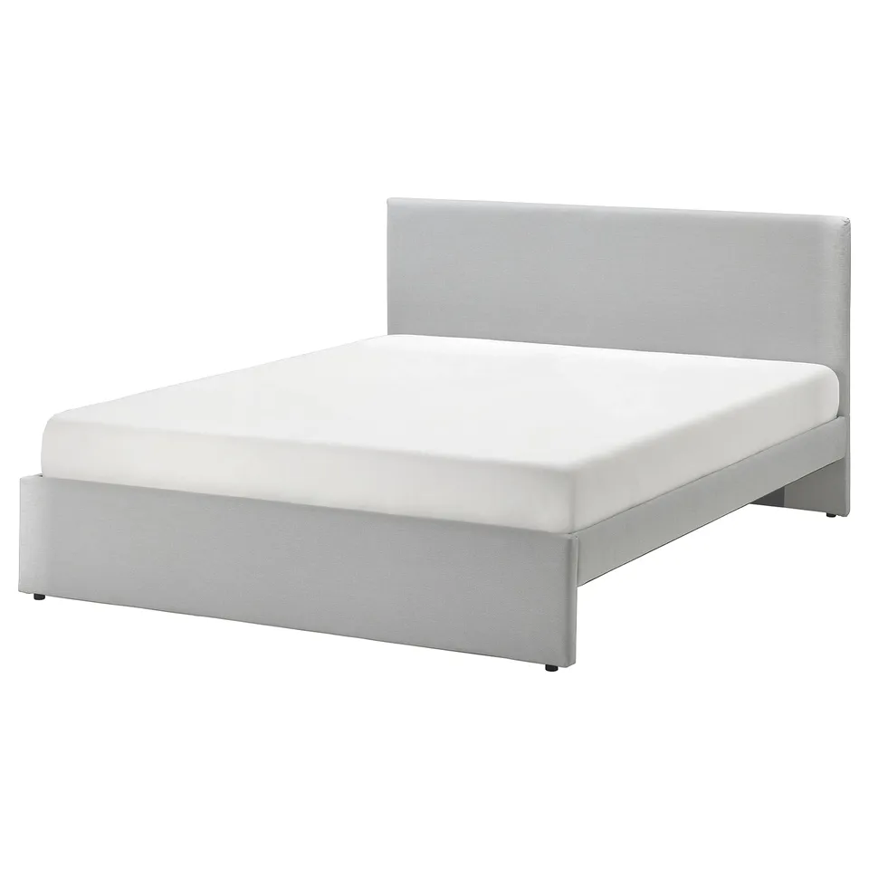 part: GLADSTAD upholstered bed frame