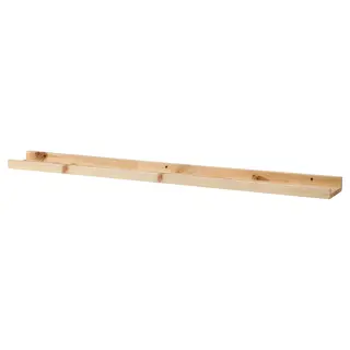 NORDHÄGG picture ledge, pine, 100 cm