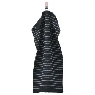 BROKGINST hand towel, black, 40x70 cm