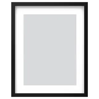 RÖDALM frame, black, 40x50 cm