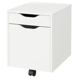 ALEX drawer unit, white, 36x50 cm