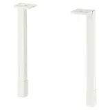 ENHET legs f cabinet, white, 23.5 cm