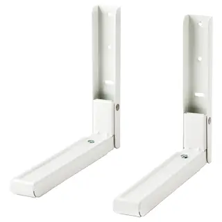 TILLREDA brackets for microwave oven, Width 4.6 x Height 25.5 cm