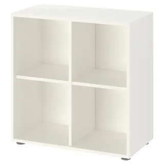 EKET cabinet combination with feet, white, 70x35x72 cm