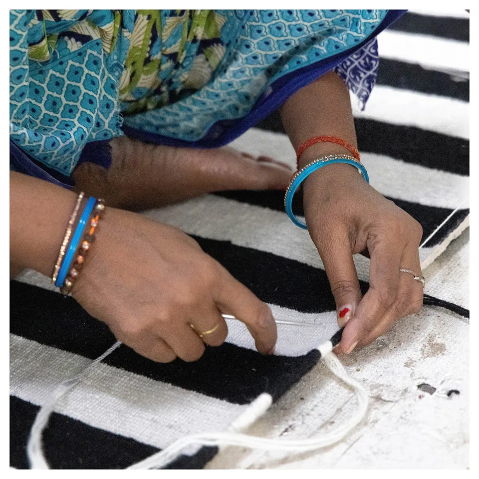 part: STOCKHOLM rug, flatwoven