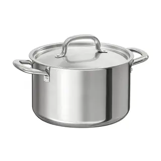 IKEA 365 + pot with lid, stainless steel, 5.0 l