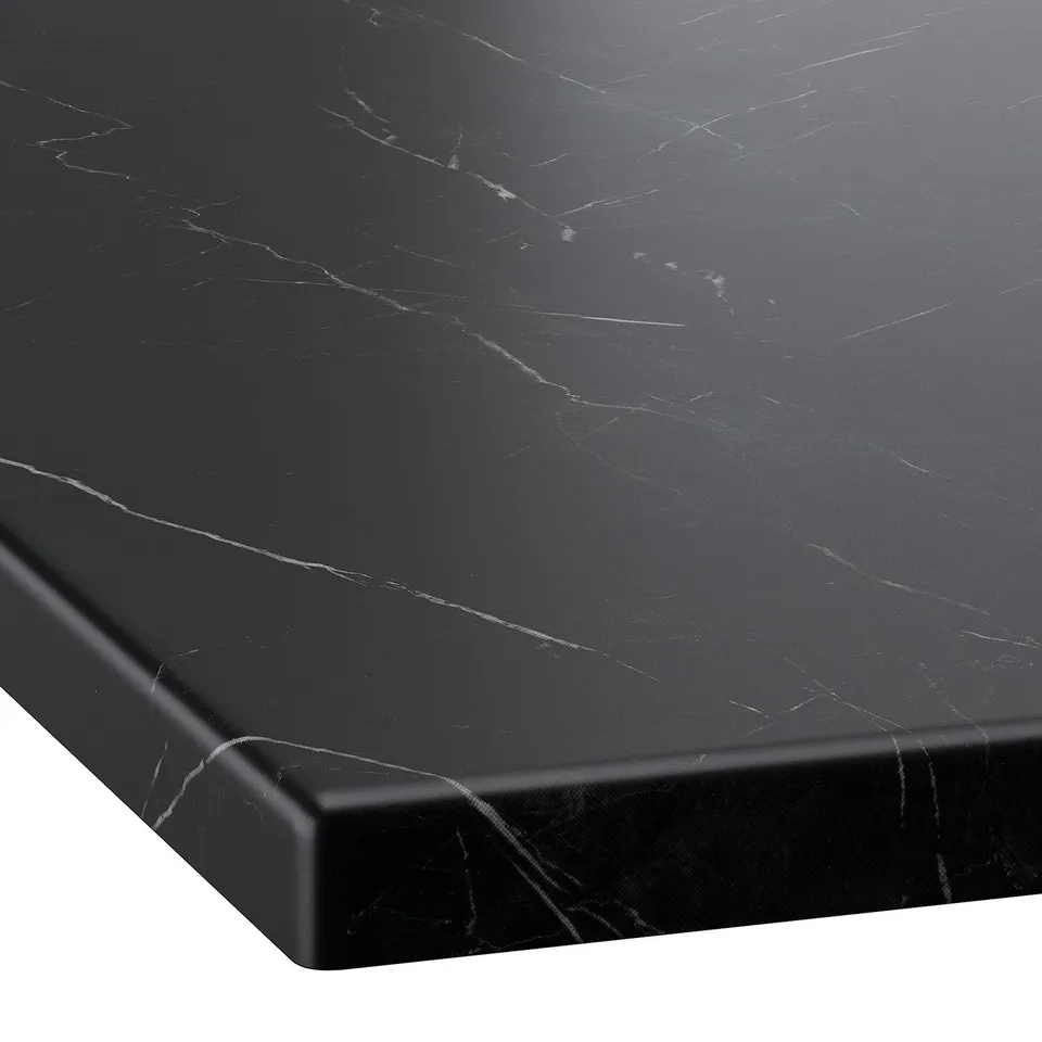 TÄNNFORSEN / VÄSTERSJÖN Wash-stnd w drawers/wash-basin, light grey/black marble effect, 62x49x79 cm