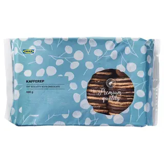 KAFFEREP oat biscuits, with chocolate Rainforest Alliance Certified, 600 g