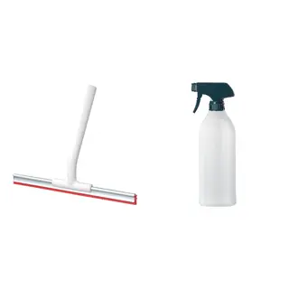 LILLNAGGEN/PEPPRIG set: squeegee + spray bottle