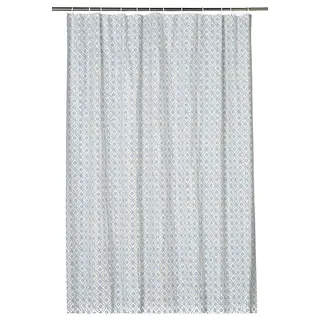 DOCKBÅT shower curtain, white/multicolour, 180x200 cm