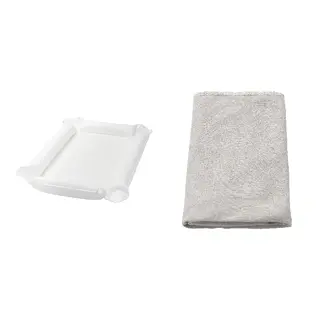 SKÖTSAM set: babycare mat + cover for babycare mat