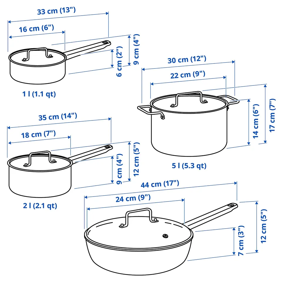 Illustration with measurements for the product: GULDÖRING.