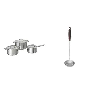 pot + ladle set: cookware set of 6 + ladle with separator