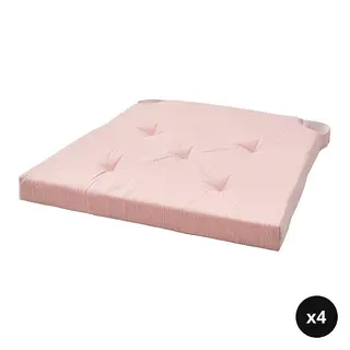 JUSTINA set: chair pad x4