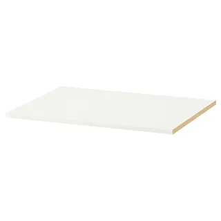 KOMPLEMENT shelf, white, 75x58 cm