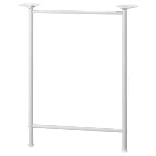 SPÄND leg, white, 70 cm