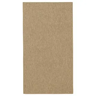 LÄTTBETONG runner, flatwoven, beige/light brown, Length 150 x Width 80 cm