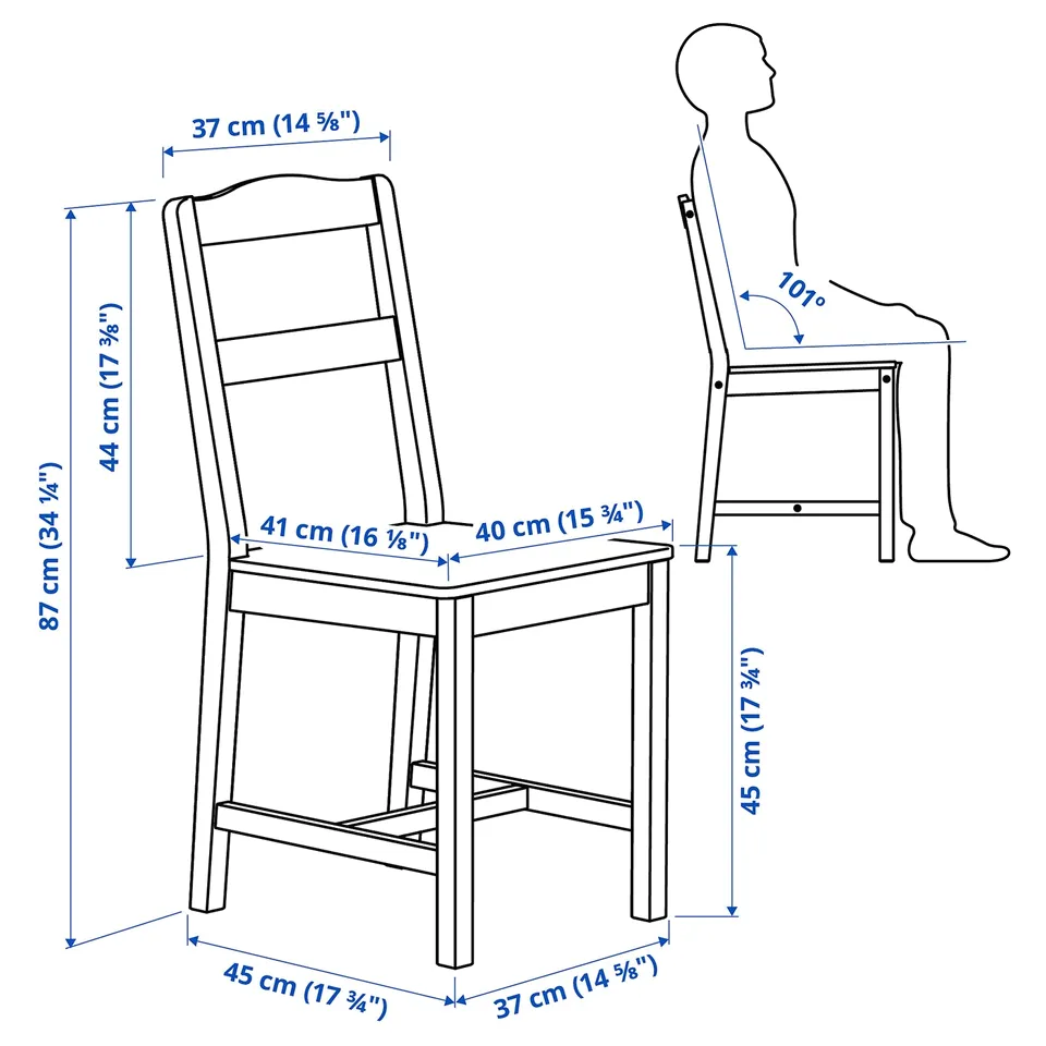part: HAUGA chair