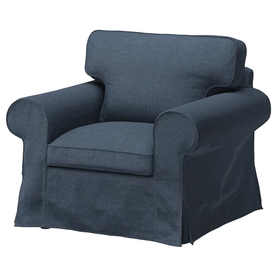 EKTORP Armchair, Kilanda dark blue