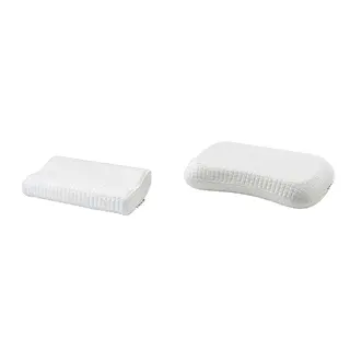 ROSENSKÄRM/KLUBBSPORRE set: ergonomic pillow, side/back sleeper + ergonomic pillow, side/back sleeper
