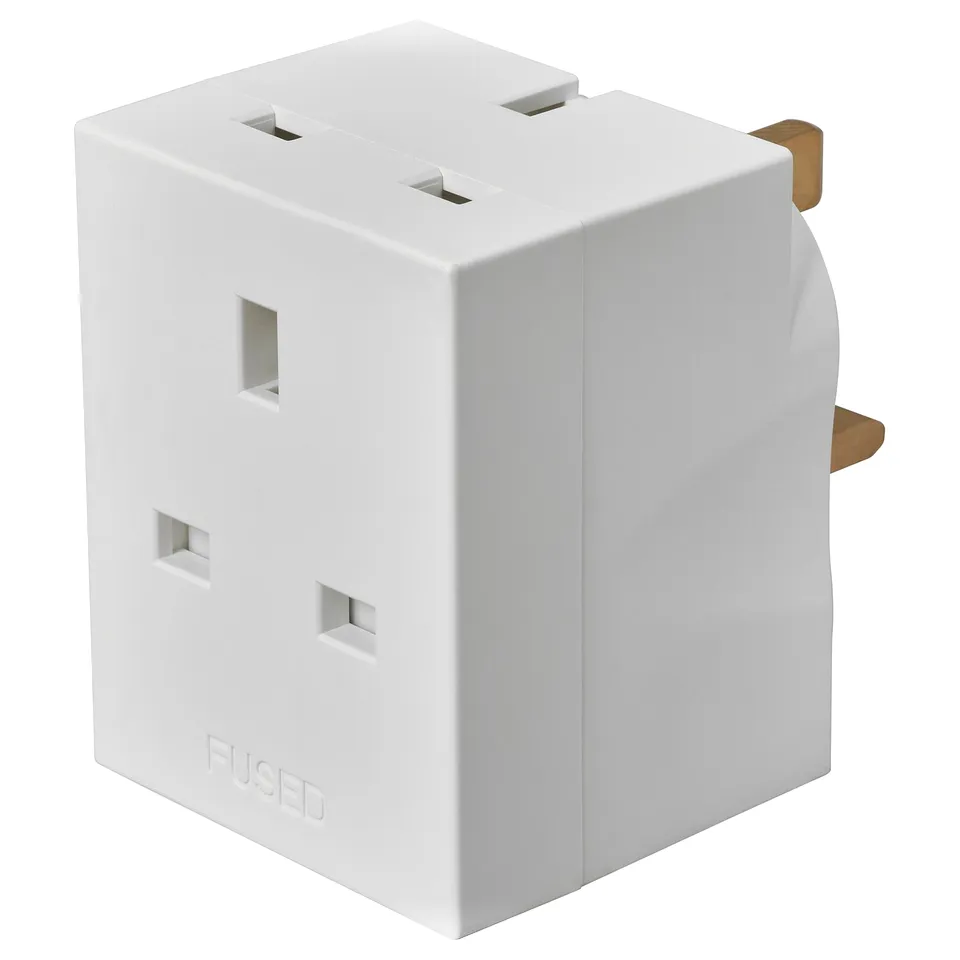 part: KOPPLA 3-way adaptor plug