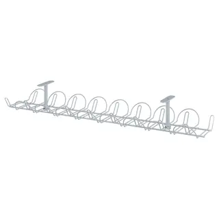 SIGNUM cable trunking horizontal, silver-colour, 70 cm