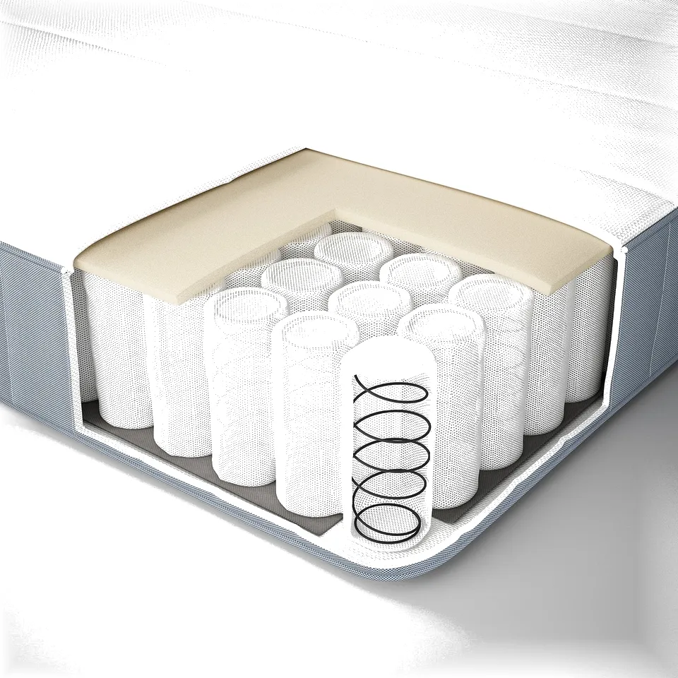 part: VESTERÖY pocket sprung mattress