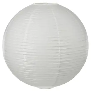 GULLSUDARE pendant lamp shade, white/handmade, 45 cm