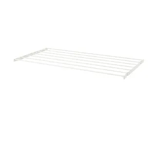 BOAXEL drying rack, white, 80x40 cm