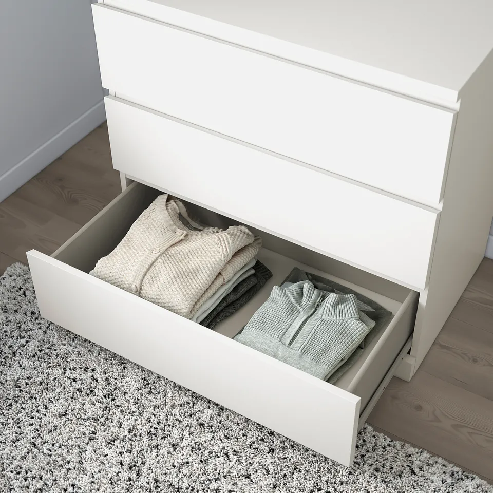 part: MALM chest of 3 drawers