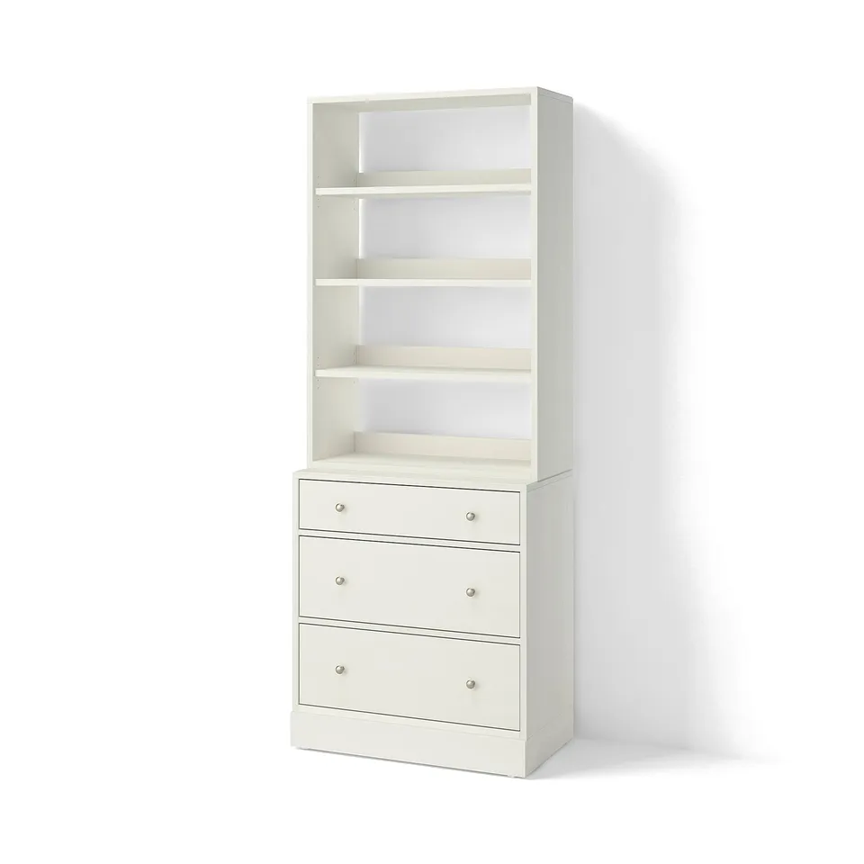 HAVSTA Storage combination, white, 81x47x212 cm