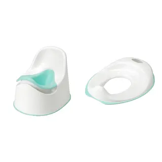 LOCKIG/TOSSIG set: children's potty + toilet seat